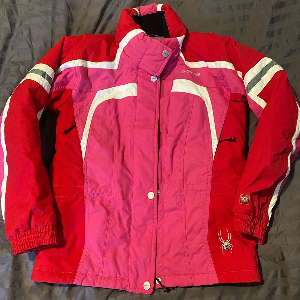Preowned pink Spyder children’s 14 ski jacket